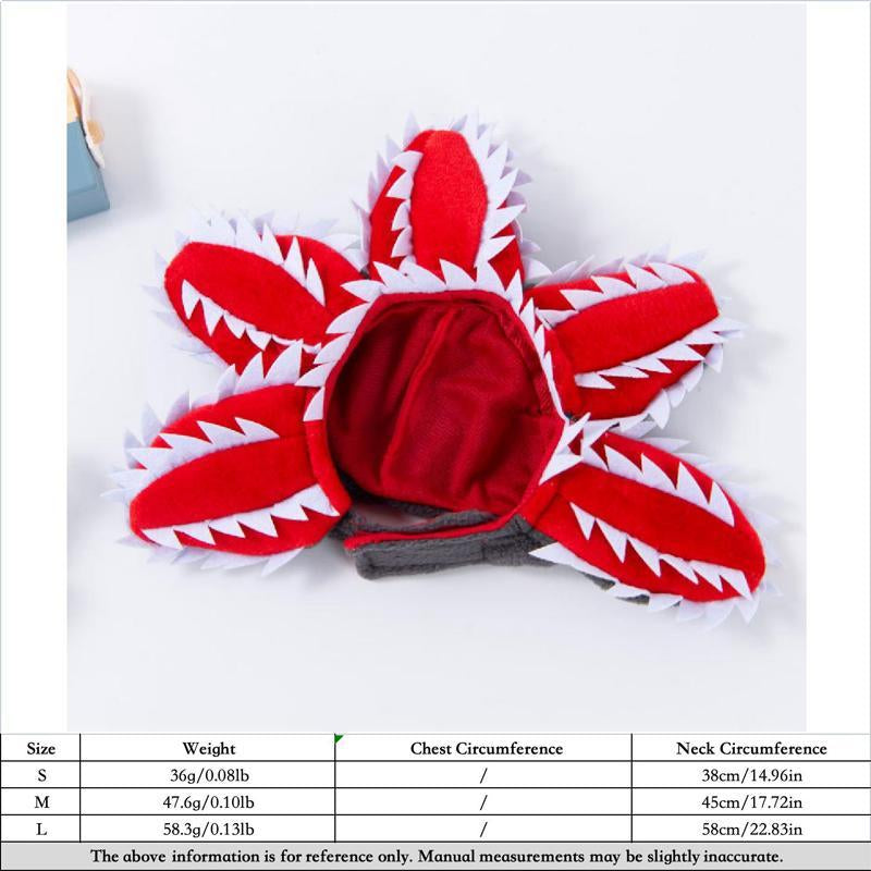 Halloween Dog Costume – Funny Knife Killer Outfit for Small Dogs, Scary Pet Clothes for Halloween Party & Fall Season