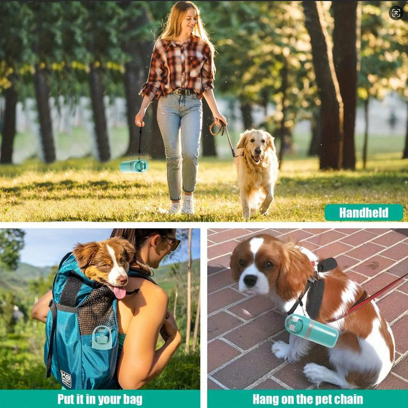 Premium Portable Pet Poop Scooper with Built-in Waste Bag Dispenser - Ideal for Dog Walkers