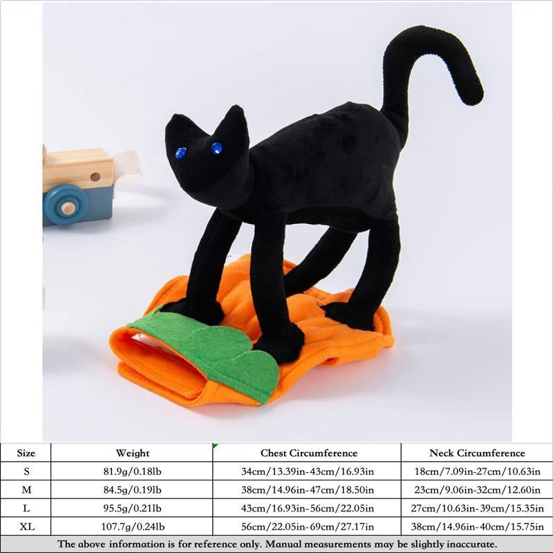 Halloween Dog Costume – Funny Knife Killer Outfit for Small Dogs, Scary Pet Clothes for Halloween Party & Fall Season