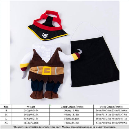 Halloween Dog Costume – Funny Knife Killer Outfit for Small Dogs, Scary Pet Clothes for Halloween Party & Fall Season