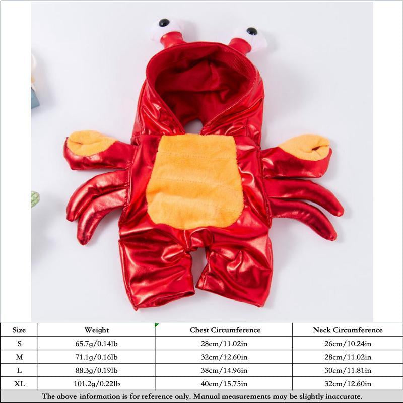Halloween Dog Costume – Funny Knife Killer Outfit for Small Dogs, Scary Pet Clothes for Halloween Party & Fall Season