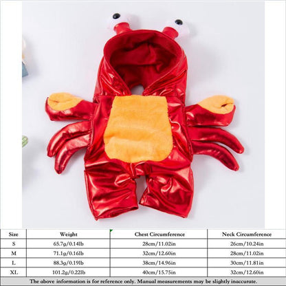 Halloween Dog Costume – Funny Knife Killer Outfit for Small Dogs, Scary Pet Clothes for Halloween Party & Fall Season