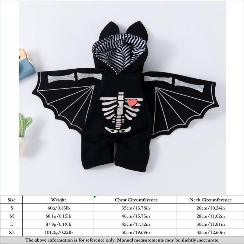 Halloween Dog Costume – Funny Knife Killer Outfit for Small Dogs, Scary Pet Clothes for Halloween Party & Fall Season