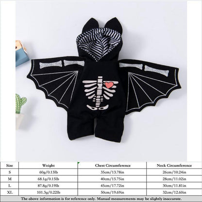 Halloween Dog Costume – Funny Knife Killer Outfit for Small Dogs, Scary Pet Clothes for Halloween Party & Fall Season